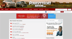 Desktop Screenshot of powerstrokenation.com